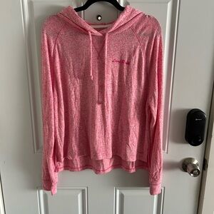 PINK Victoria's Secret Heathered Pink Hoodie